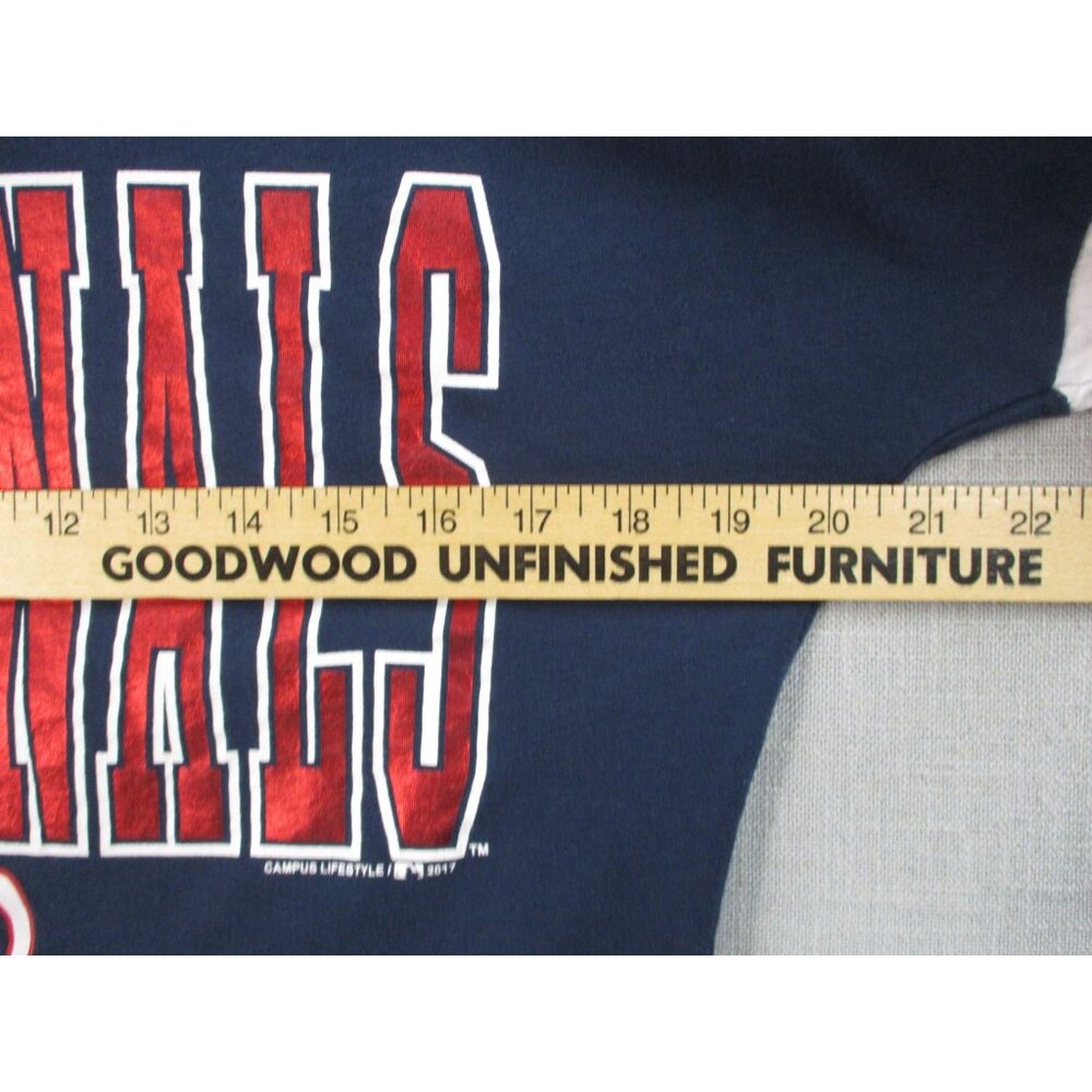 Washington Nationals Womens 3/4 Sleeve‎ Top M By Campus Lifestyle 100% Cotton - Picture 4 of 8